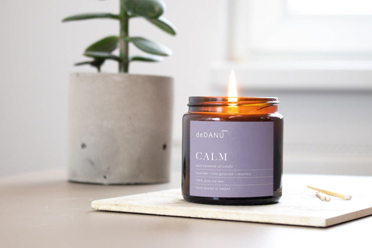 'Calm' Natural Soy Candle