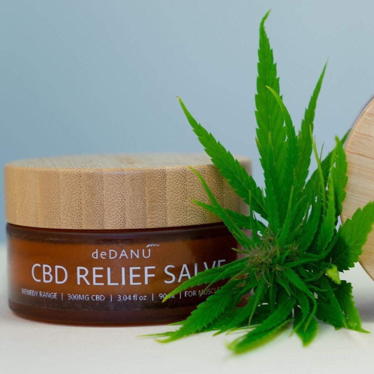 CBD Relief Salve Perfect For Tired, Tender Muscles & Joints deDanu deDANÚ Health & Wellness