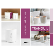 TRANQUIL natural stone vessel candle